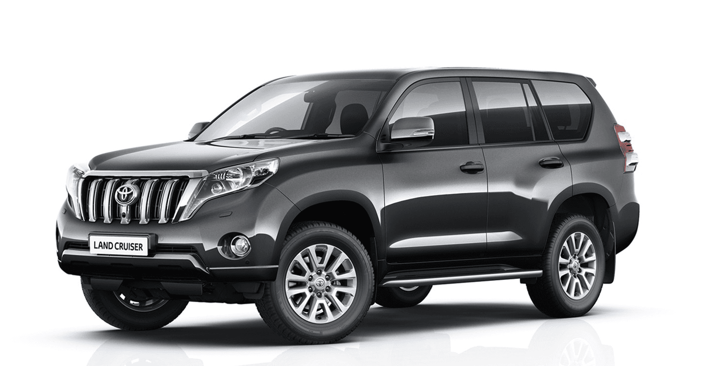 Toyota Land Cruiser Prado disponible para alquiler en Nicaragua con MTOM Rent-a-Car